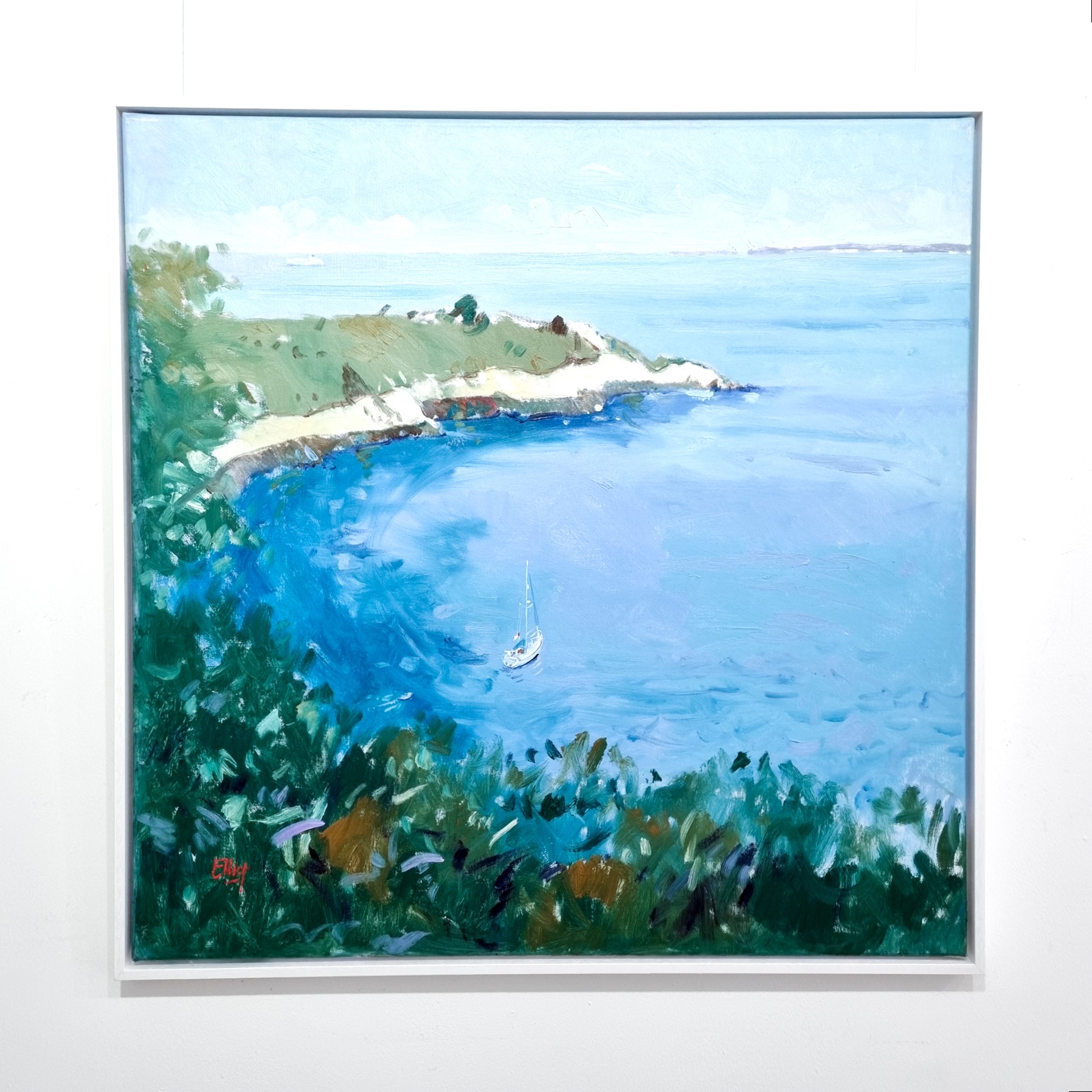 'Soldiers’ Bay View, Guernsey' by artist Ian Elliot